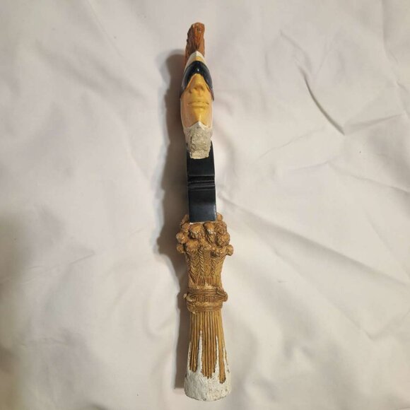 Shock Top Belgian White beer-tap keg handle 12", Snowflake design - Picture 11 of 12